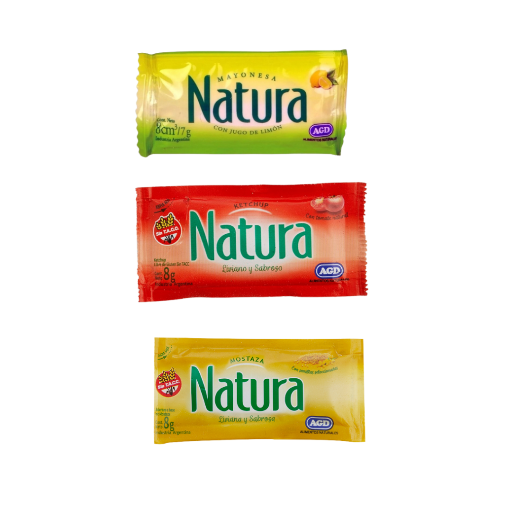 MAYONESA NATURA X8GR X192UN Vía Gastronómica