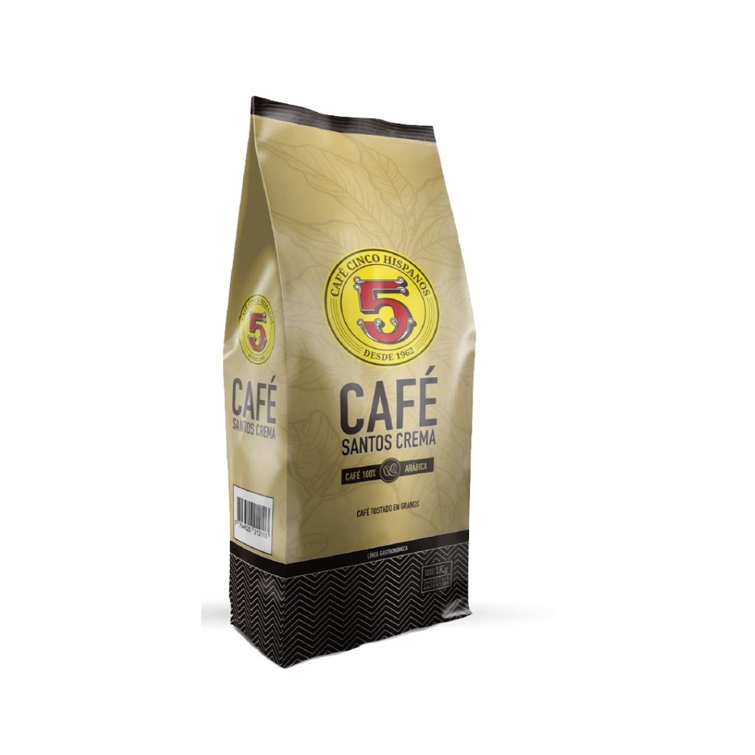 CAFÉ SANTOS CREMA X 1KG