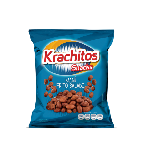 MANÍ FRITO SALADO X 500 GRS