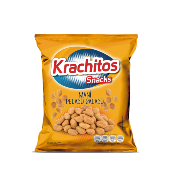 MANÍ PELADO SALADO X 500 GRS