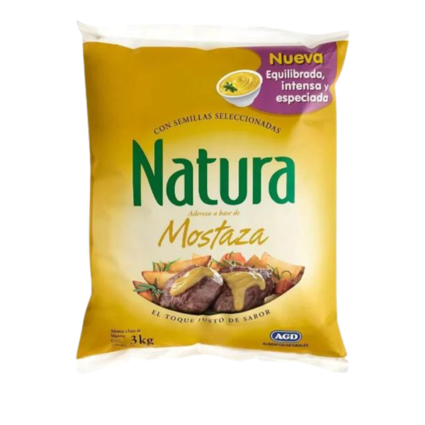 MOSTAZA NATURA X3000GR